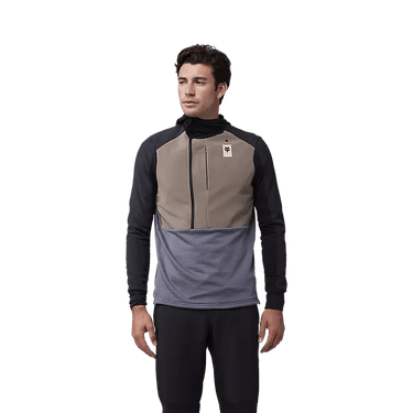 FOX MAGLIA DEFEND TERMICA CON CAPPUCCIO CENERE,FOX MTB FOX MTB